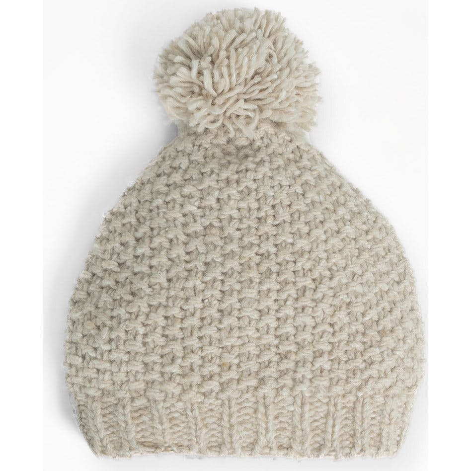 Knit Pom Pom Hat