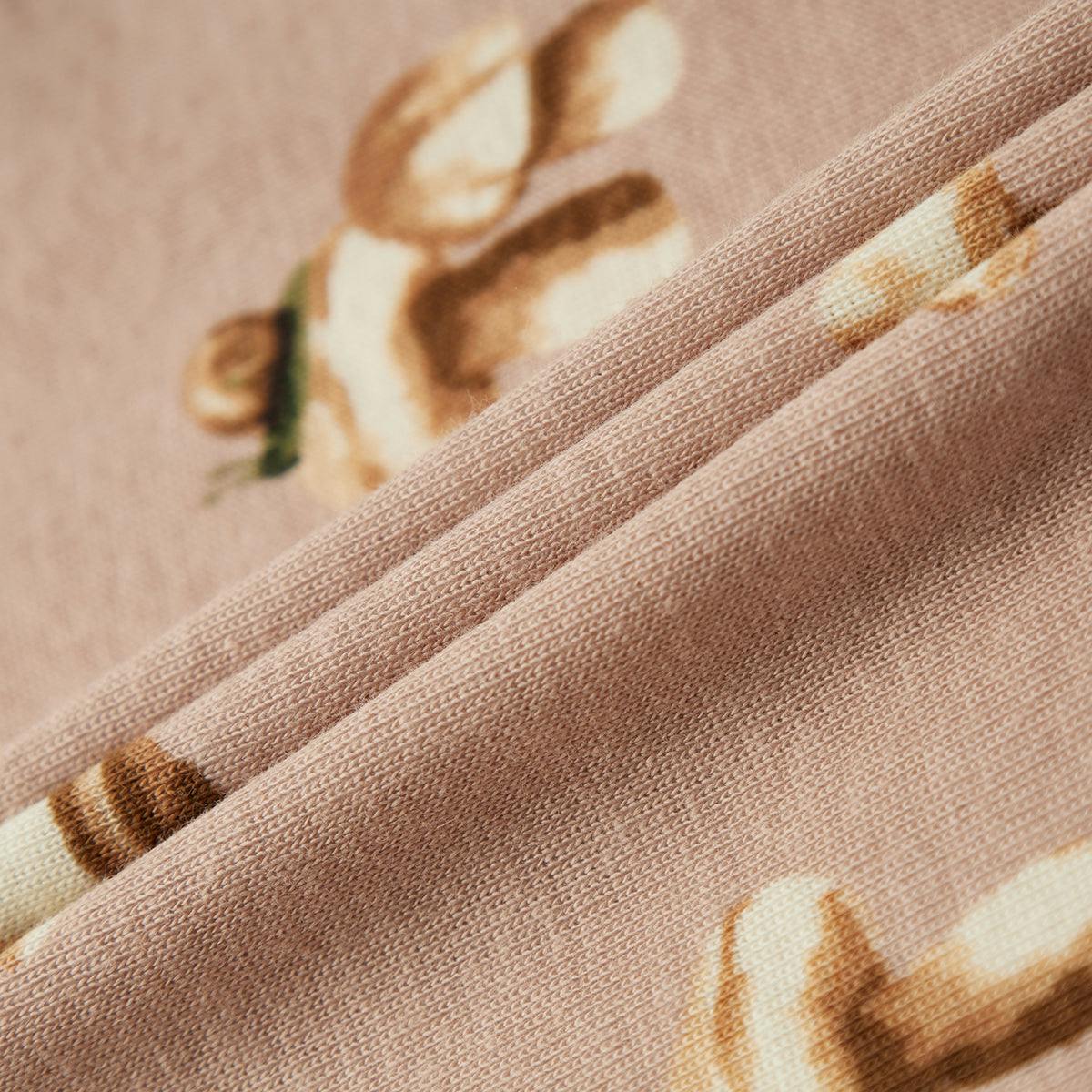 Mushroom Organic Cotton Dress and Legging Set