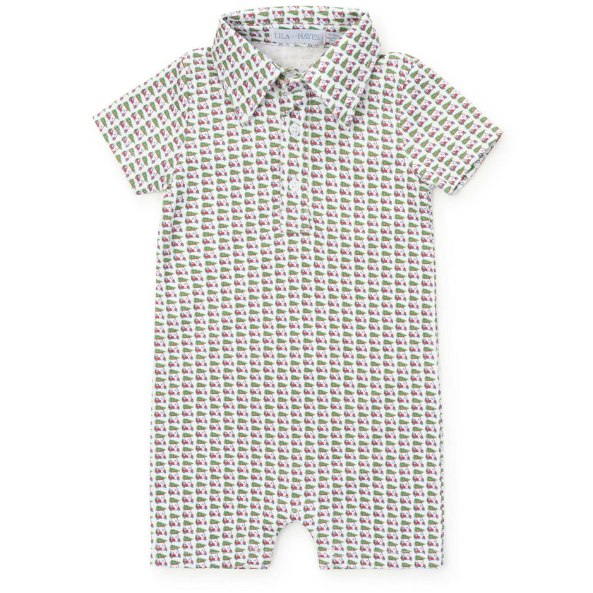 Tripp Boys' Polo Shortall - Christmas at the Club