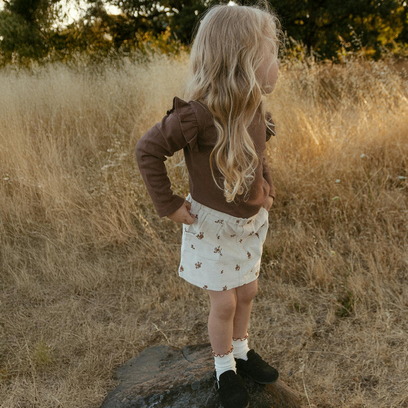 Organic Corduroy Skirt