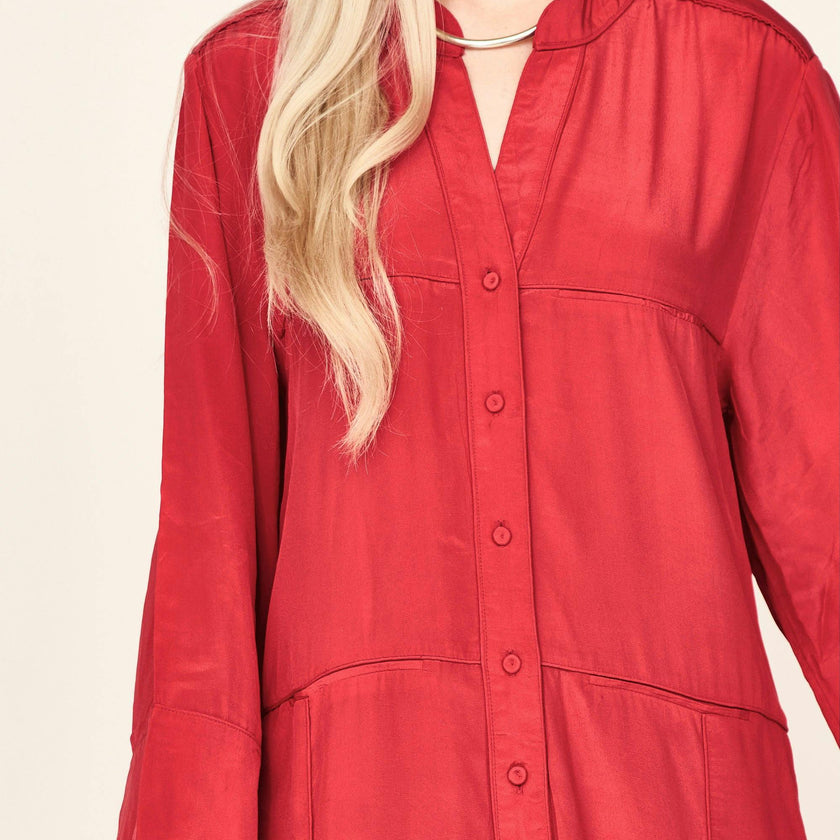 Malmo Dress in Red