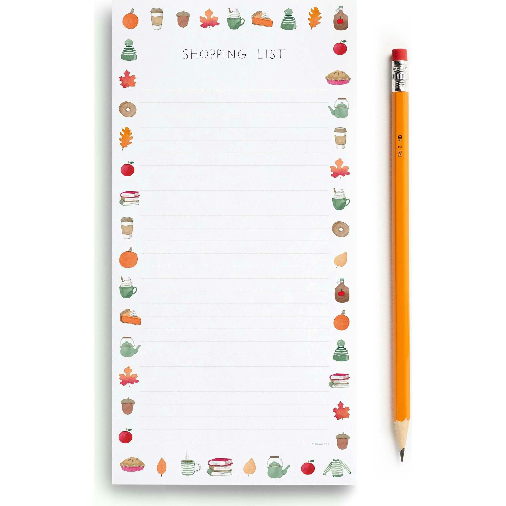 Crisp & Cozy Market Notepad