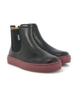 Sneaker Boots, Smooth Black