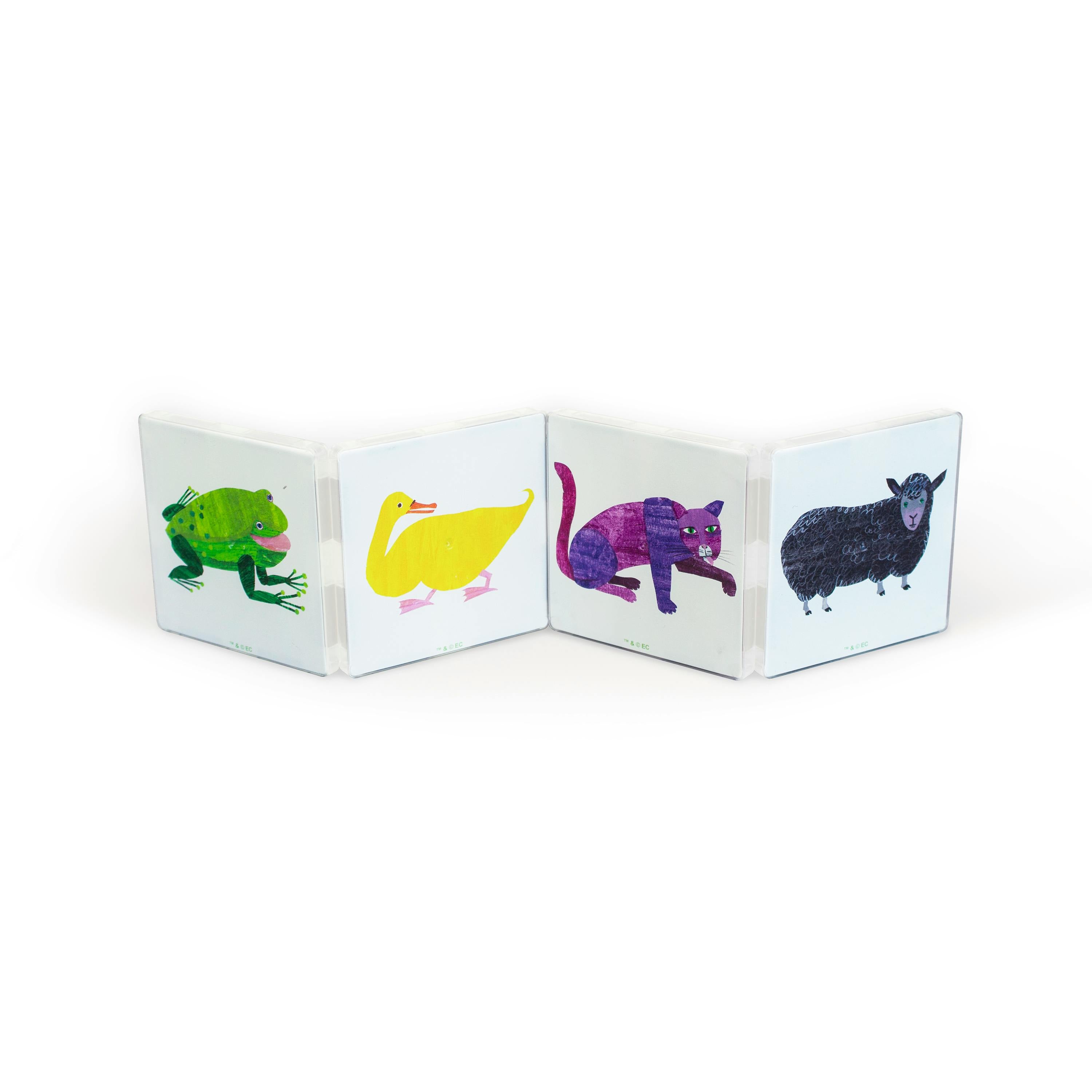 Eric Carle Brown Bear & Polar Bear Magnetic Tiles Combo Set