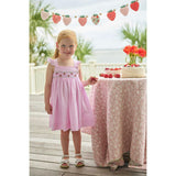Smocked Lizzy D Dress - Strawberries