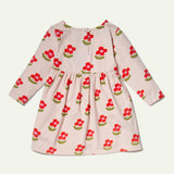 Recycled Jersey Flowers Baby Dress