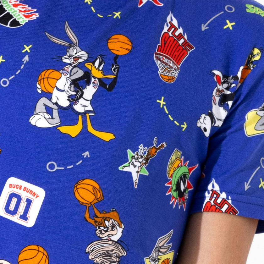 Space Jam Bamboo Kids Pajama Short Set