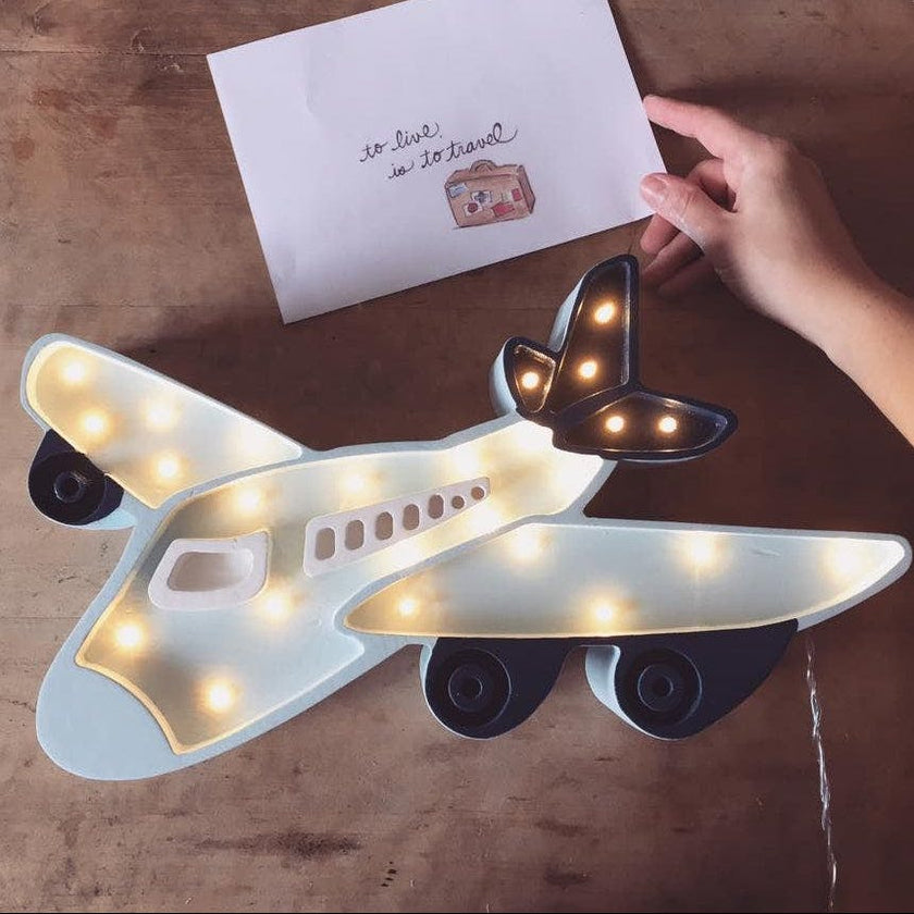 Little Lights Airplane Lamp