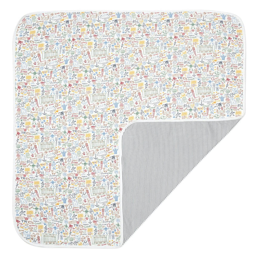 Football Baby Blanket