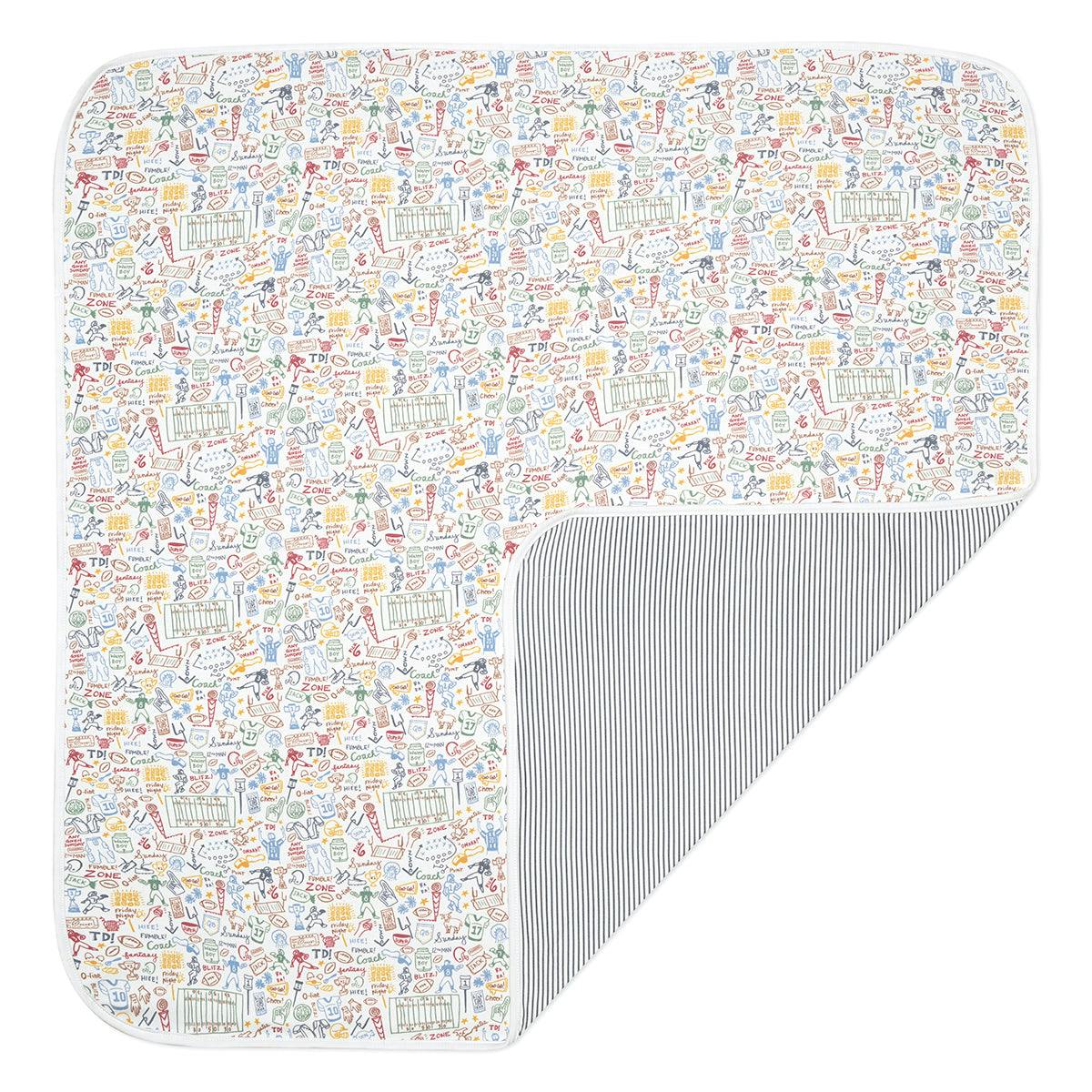 Football Baby Blanket