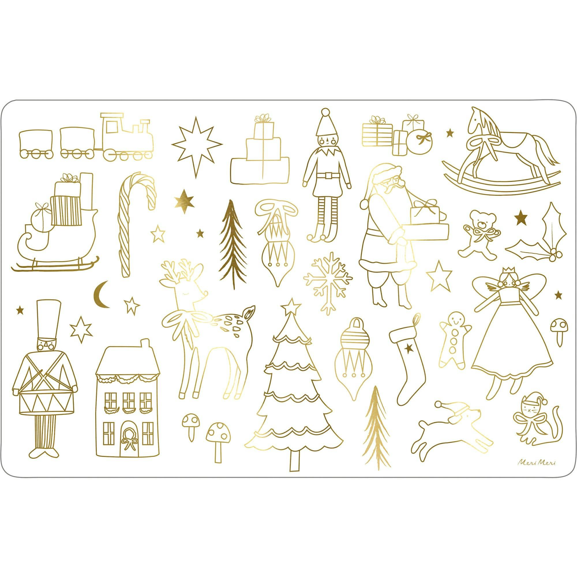 Christmas Coloring Placemats