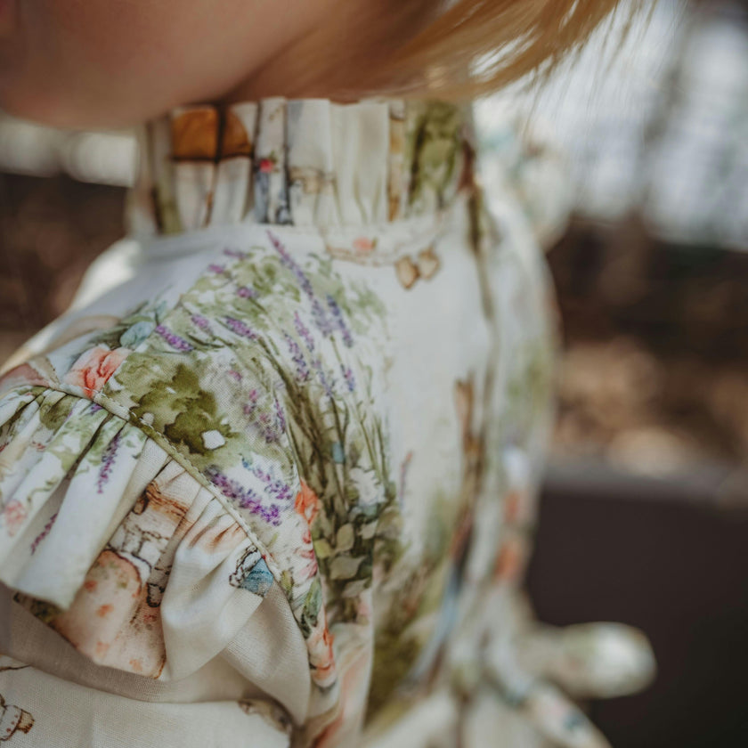 Aoki Dress-Bramble Rabbit Short Sleeve