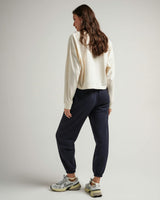 Womens Recycled Fleece Classic Sweatpant - Recycled Fleece - Blue Nights