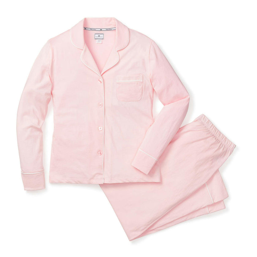 Women's Pima Pajama Set in Pink