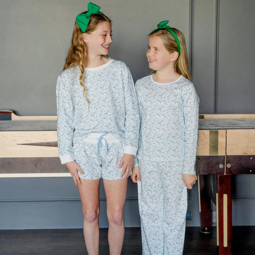 Millie Girls' Pant Set SnowCapped Mountains