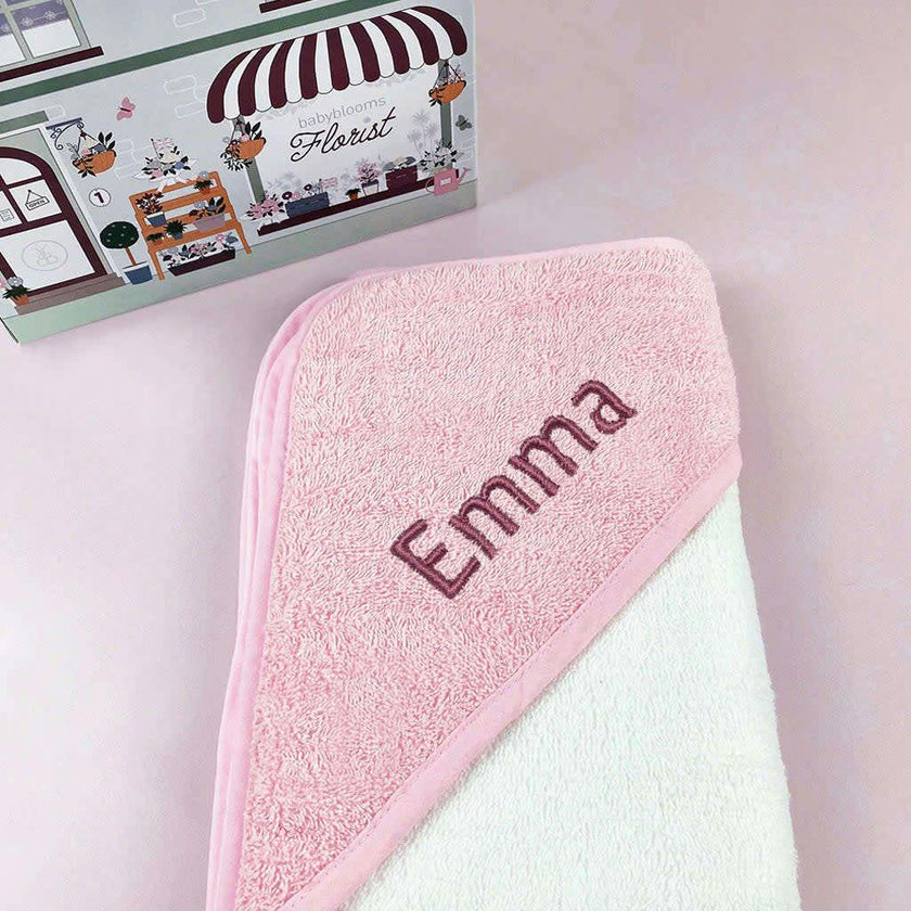 Personalized Baby Hooded Towel