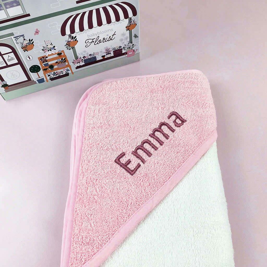 Personalized Baby Hooded Towel