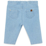 TARTINE ET CHOCOLAT Chambray Denim Baby Pants