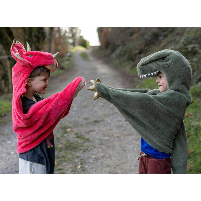 Green T-Rex Cuddle Cape