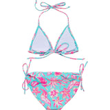 Tropical Glow Teen Recycled Triangle Bikini