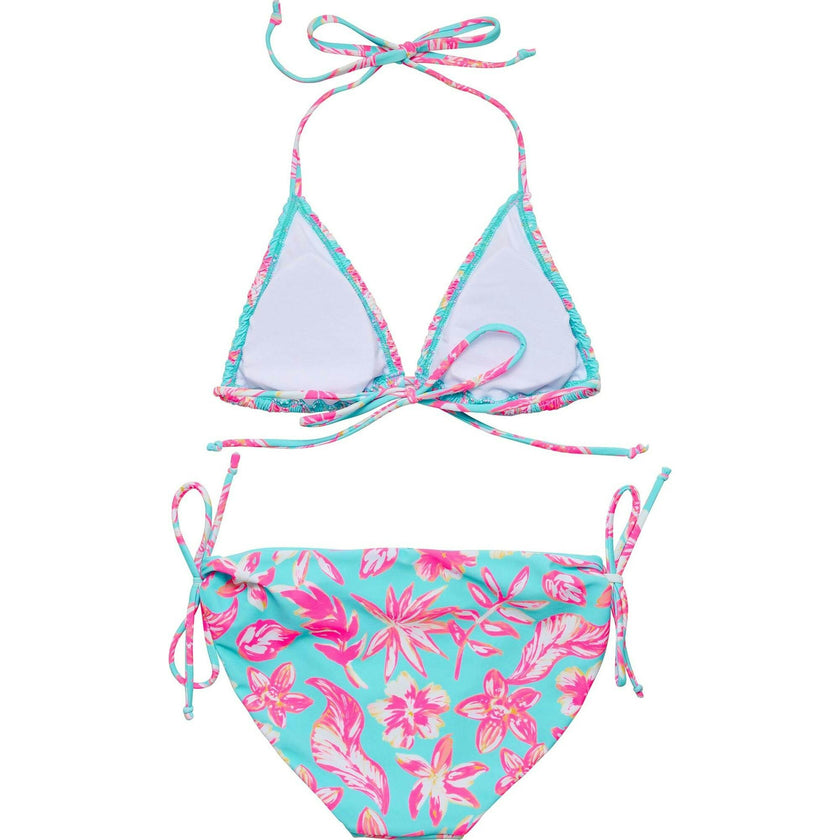 Tropical Glow Teen Recycled Triangle Bikini