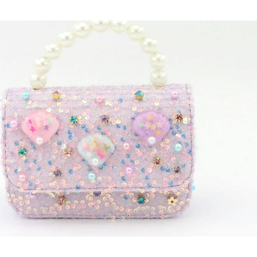 Shells Tweed Purse