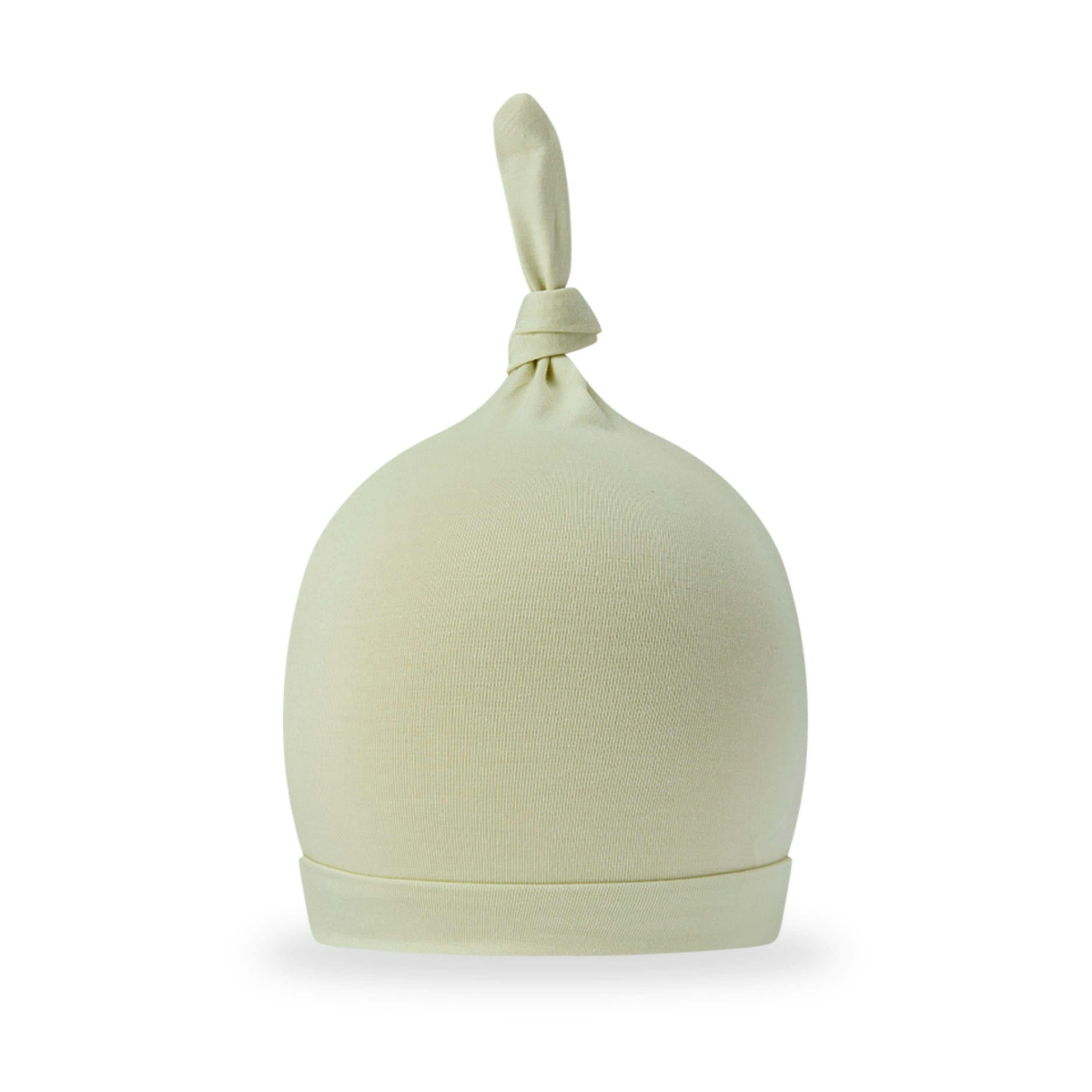 Aloe Luxe Solid Knotted Beanie Hat