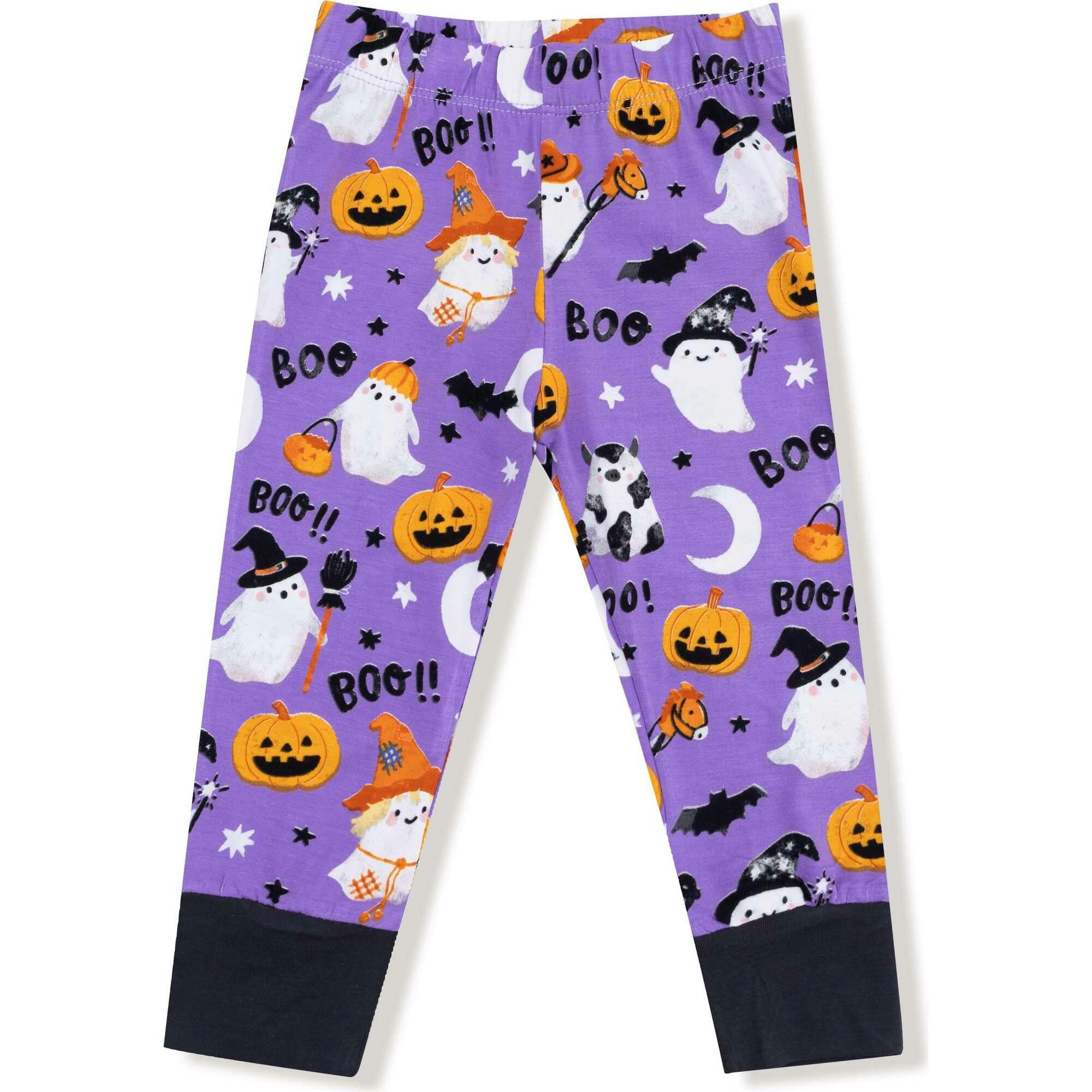 Costumed Ghosts - Glow In The Dark - Long Sleeve Loungewear Set