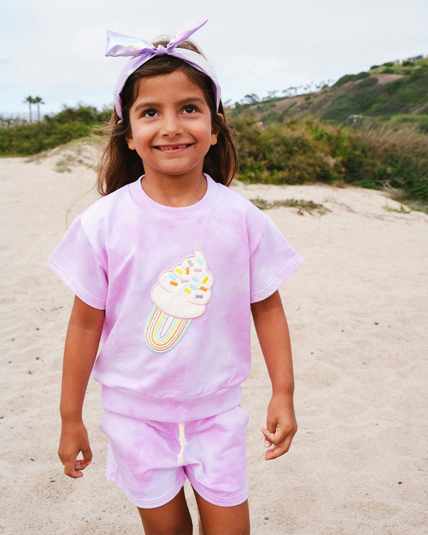 Violet Ice Cream Set