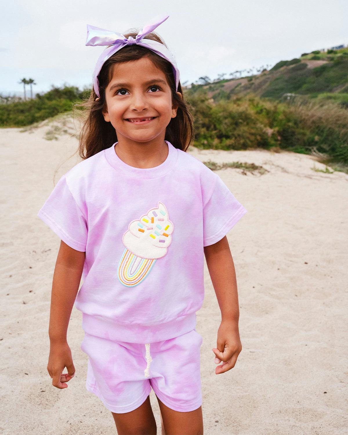 Violet Ice Cream Set