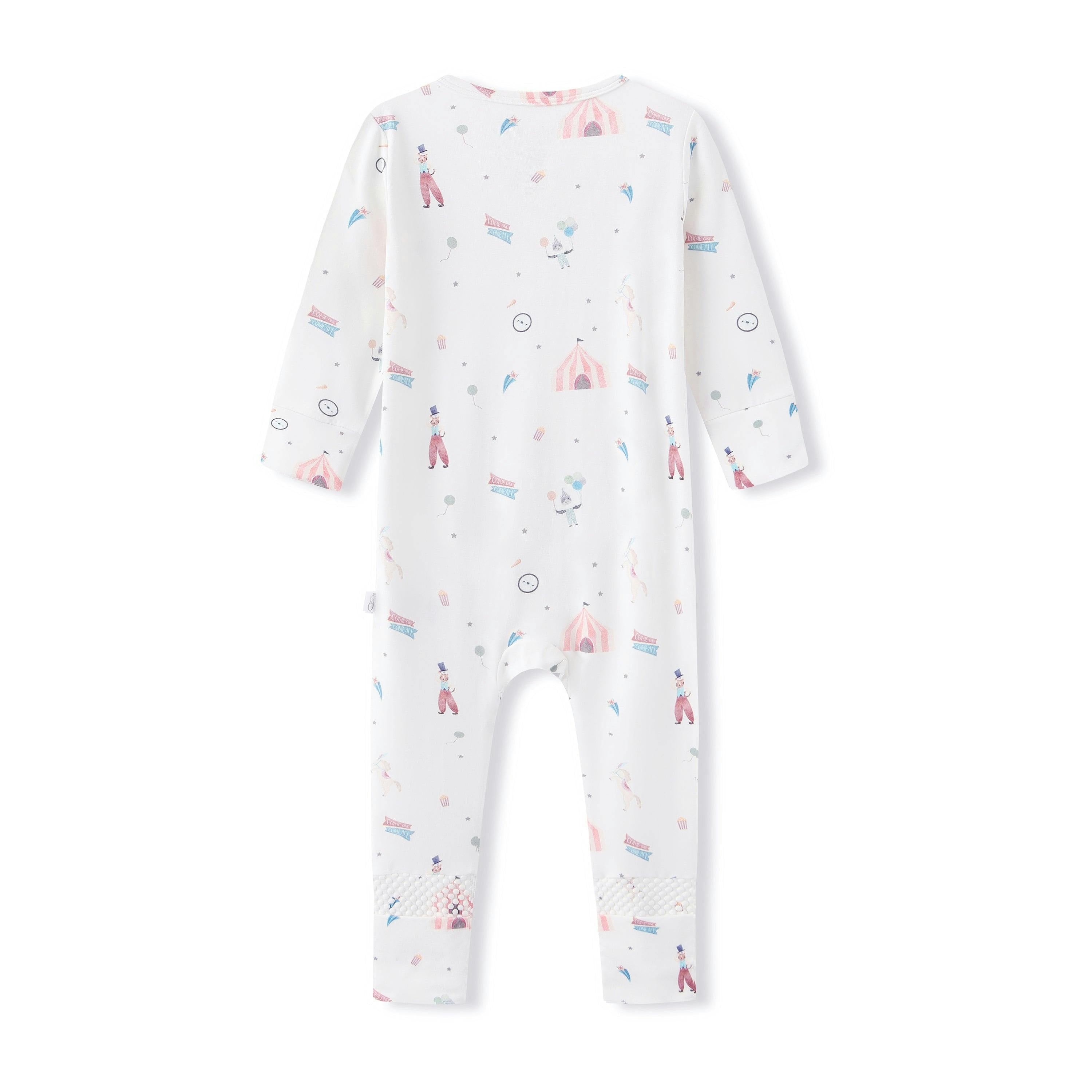 Bamboo Footie Pajama Sleepsuit - Le Cirque
