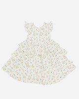 Bamboo Ruffle Layered Dress
