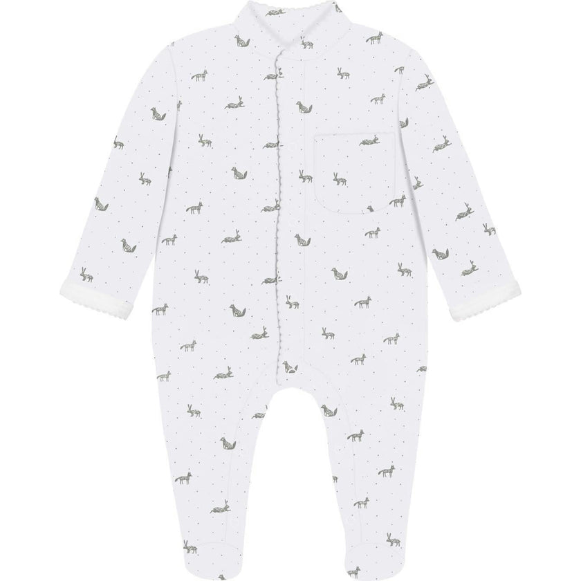 Little Gray Rabbits Pima Baby Pajama