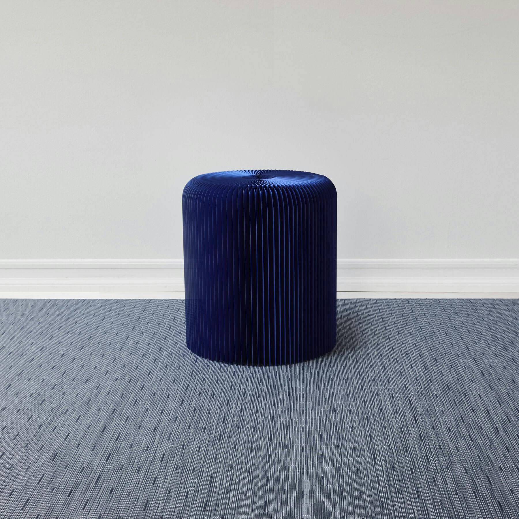 Bamboo Floor Mat, Blue