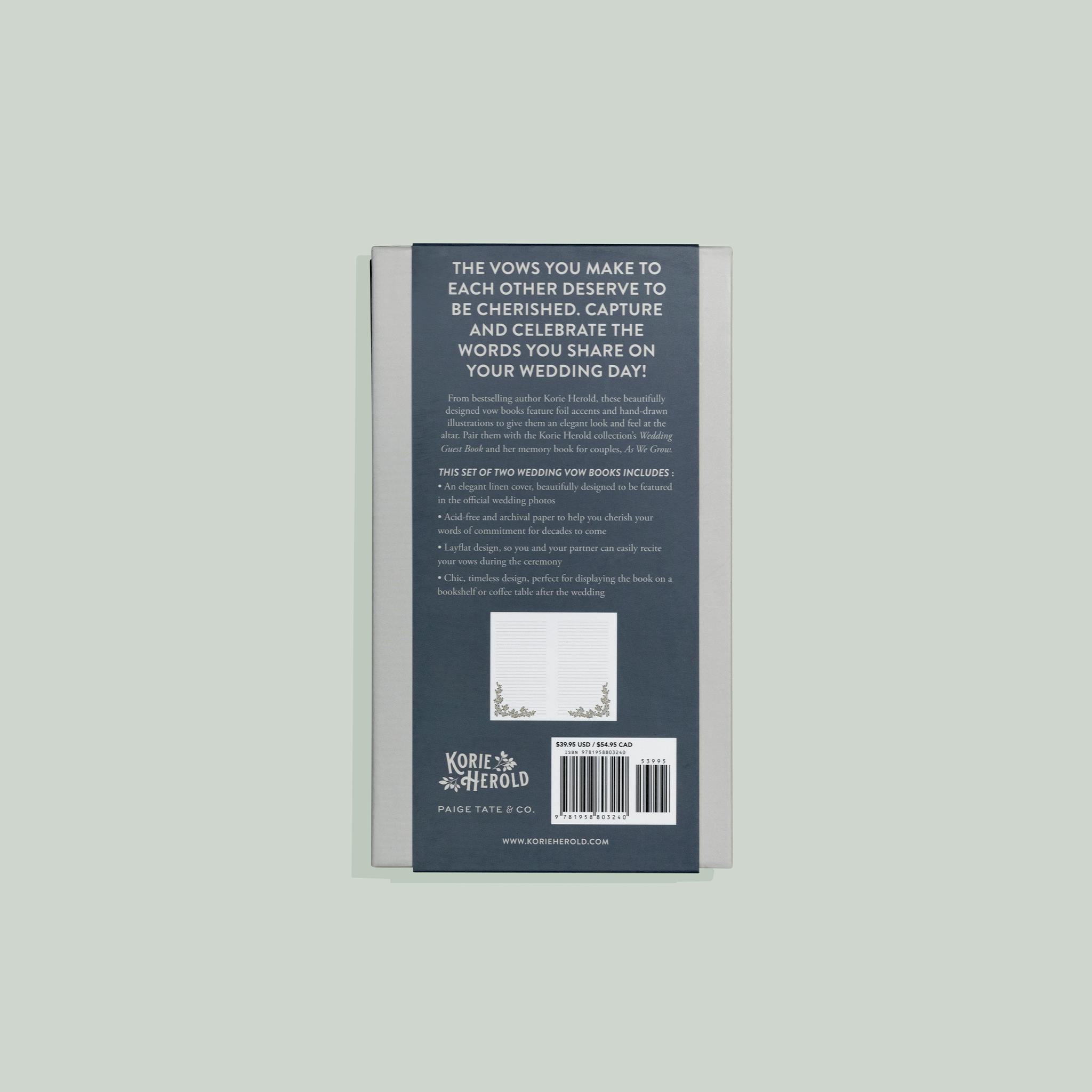 Wedding Vows Book