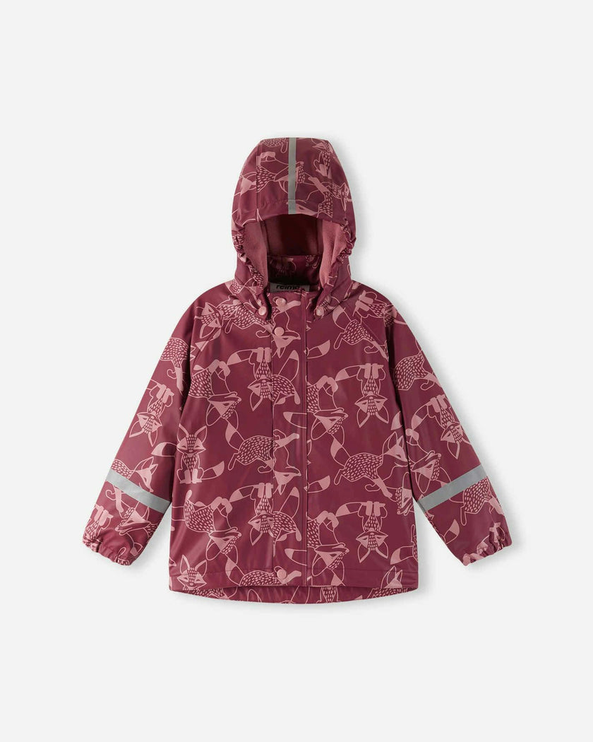 Koski - Fleece-Lined Rubber Rain Jacket