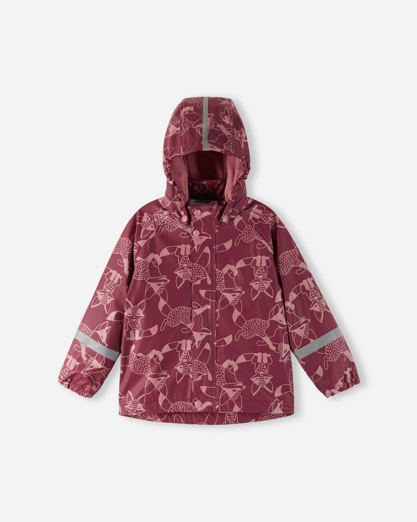 Koski - Fleece-Lined Rubber Rain Jacket