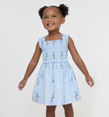 The Tiny Nora Nap Dress - Bluebell Waltz