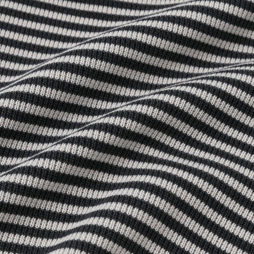 Marble Stripe Rib Hoodie and Jogger Set