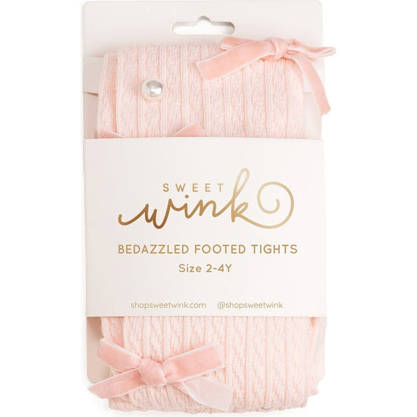 Bedazzled Coquette Tights
