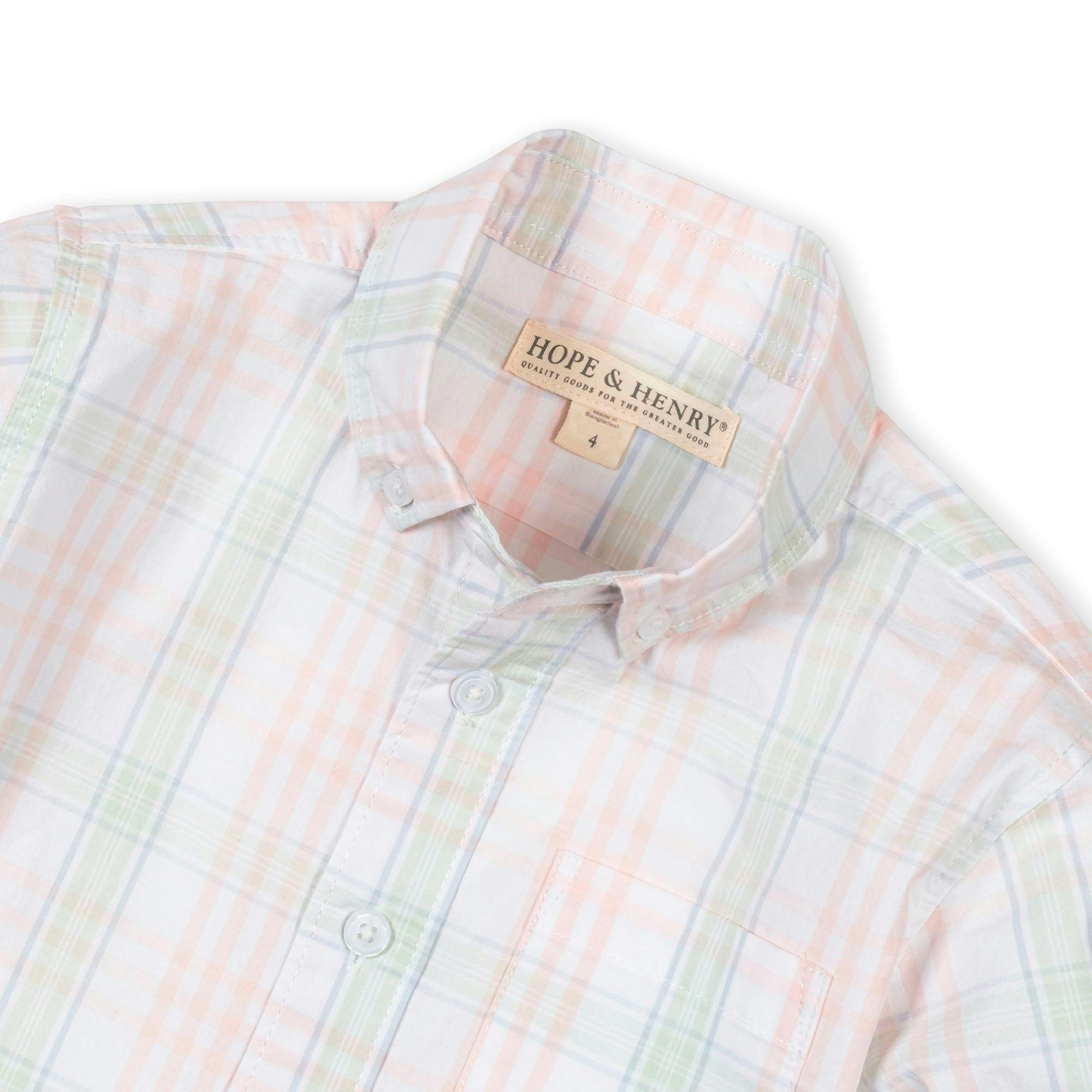 Organic Stretch Poplin Shirt