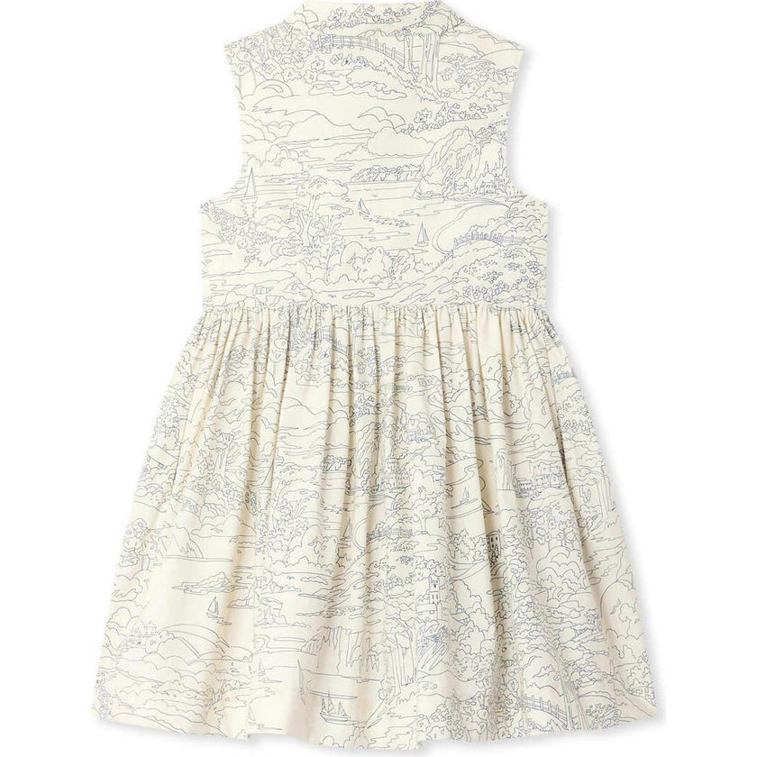 BONPOINT Robe Anne - Bleu