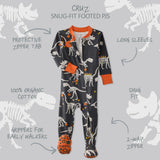 CRUZ Snug-fit Footed Baby Halloween Pajamas