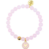 Heart Gemstone Bracelet