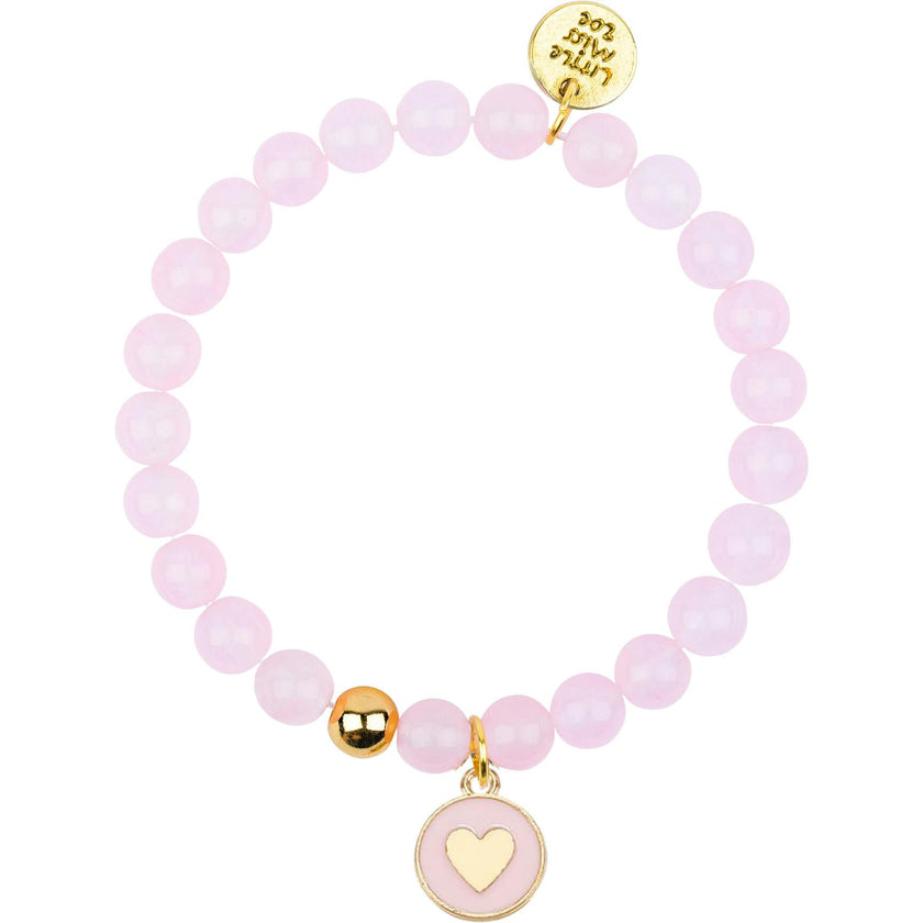Heart Gemstone Bracelet