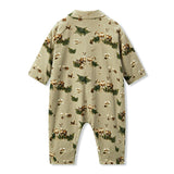 Forest Party Corduroy Snap Jumper