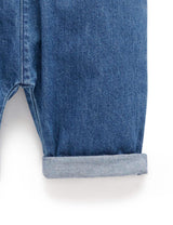 Chambray Pants Mid Denim