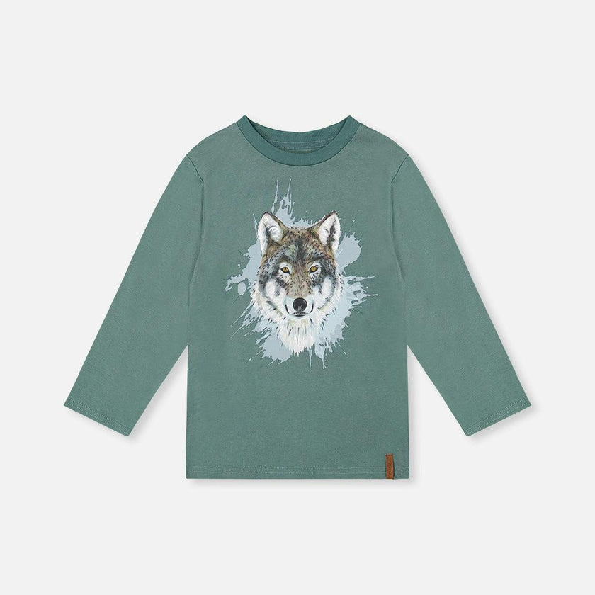 Long Sleeve T-Shirt Turquoise