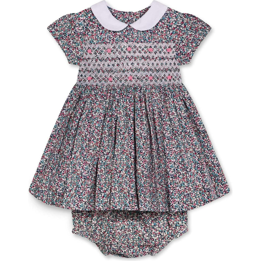 Smocked Baby Dress Isla