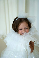 Sparkle White Dress Set